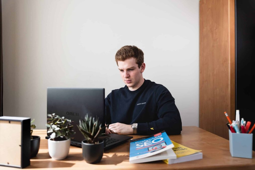 Michiel Janssen, eigenaar van webdesign bureau Digimi