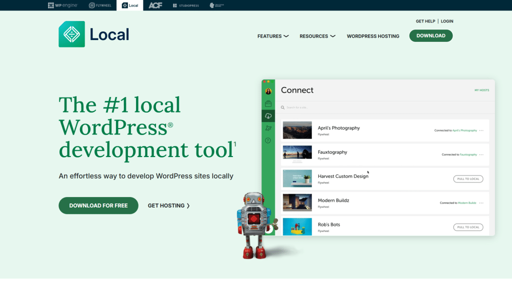 Localwp website