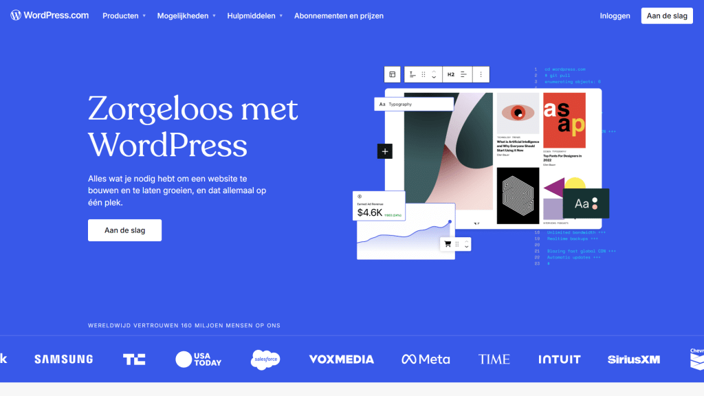 Wordpress website
