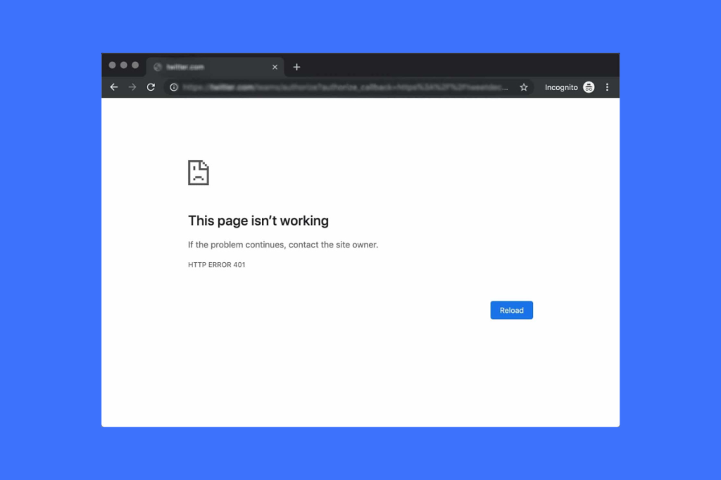 401 status code