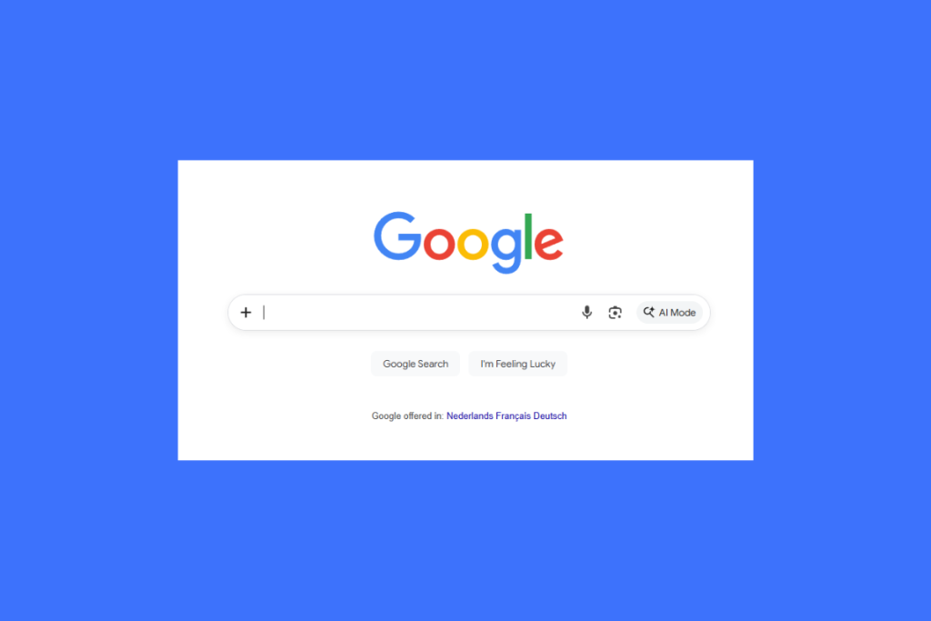 hoger komen in Google