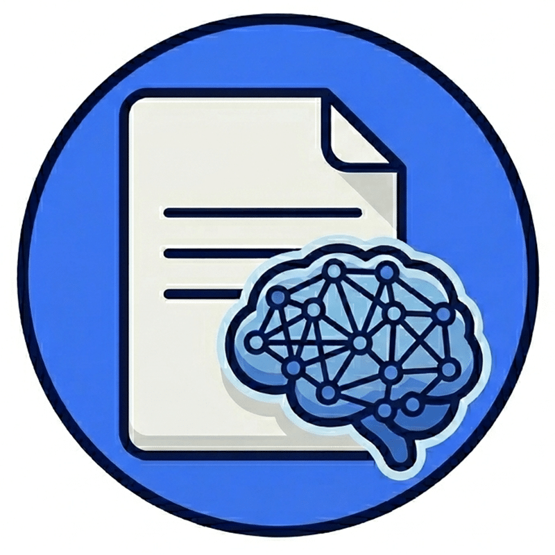 Icon AI gebruik bij blog artikelss