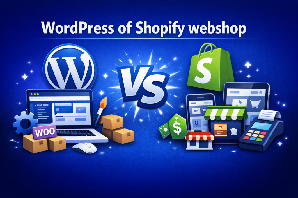 Wordpress of shopify featured image
