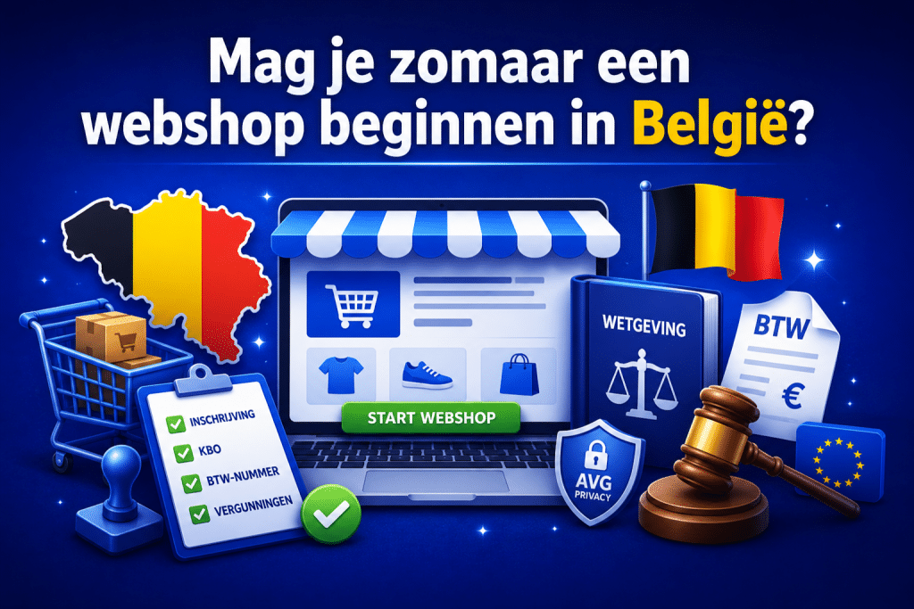 Mag je zomaar een webshop beginnen in belgie featured image