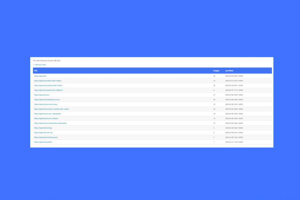 XML Sitemap