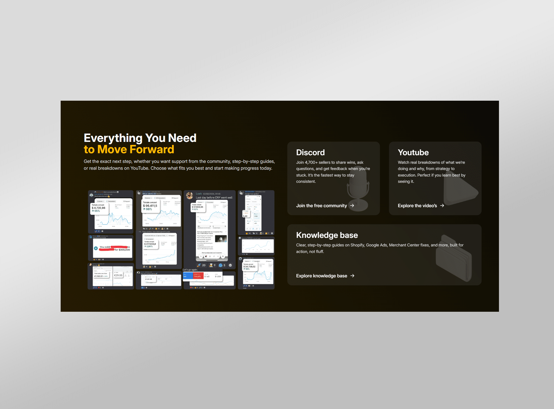 mockup ab ecom website